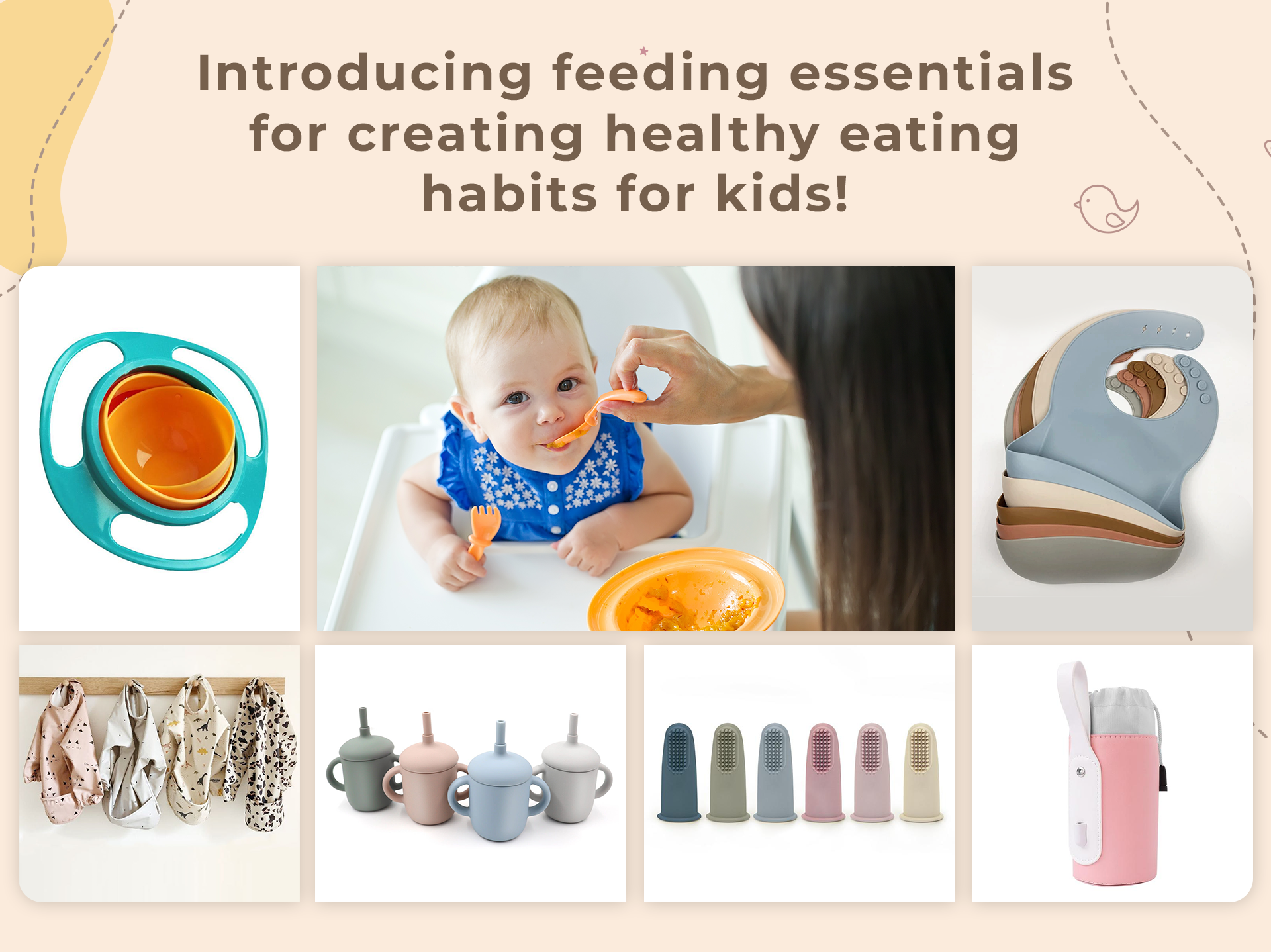 Meet the best feeding essentials for your little munchkin – Peachy