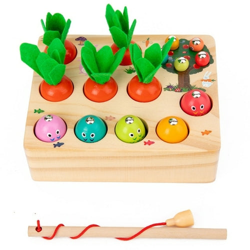 Montessori Wooden Toys for Child 6mo - 3yrs
