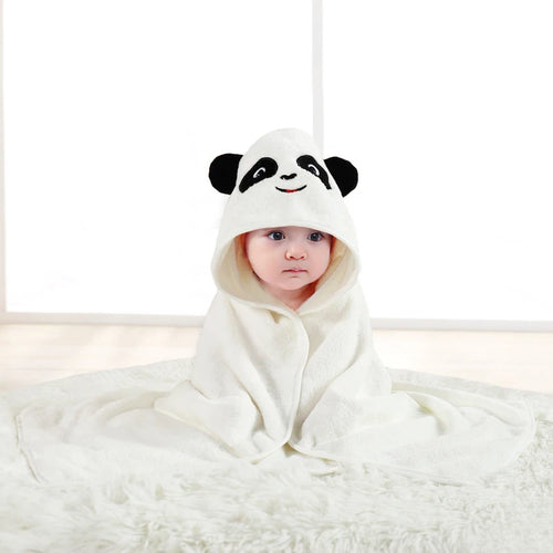 Cartoon Animal Baby Bath Towel Newborn Girl Boy Wrap Blanket Absorbent