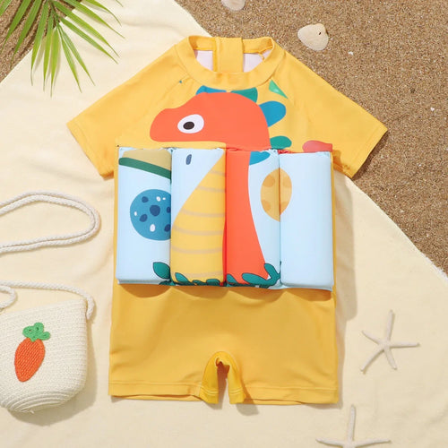 Children's Swimwear - Cartoon Print