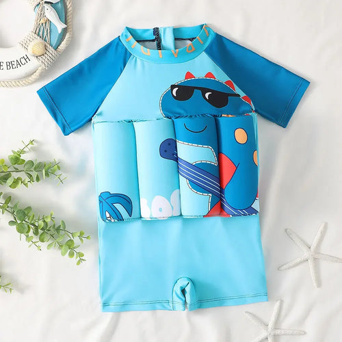 Children's Swimwear - Cartoon Print