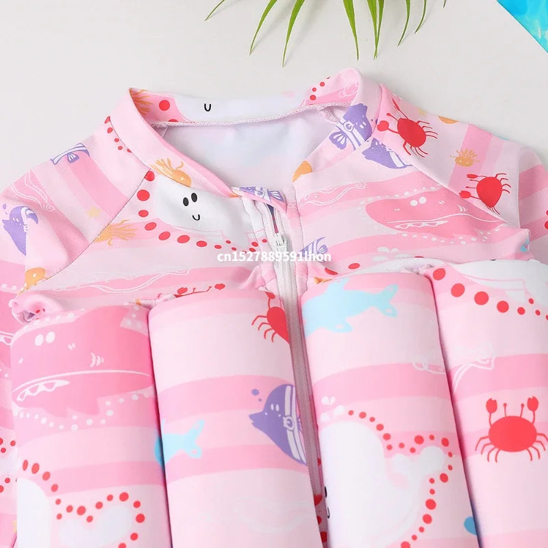 Children's Swimwear - Cartoon Print