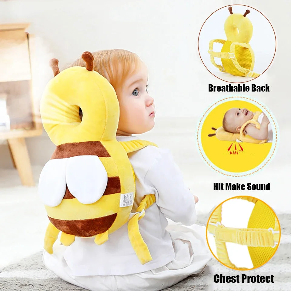 "Learn To Walk" Baby Backpack Headgear
