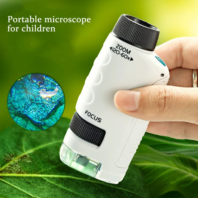 Kid Science Experiment - Pocket Microscope Toy Kit