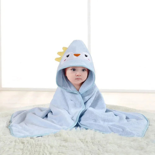 Cartoon Animal Baby Bath Towel Newborn Girl Boy Wrap Blanket Absorbent