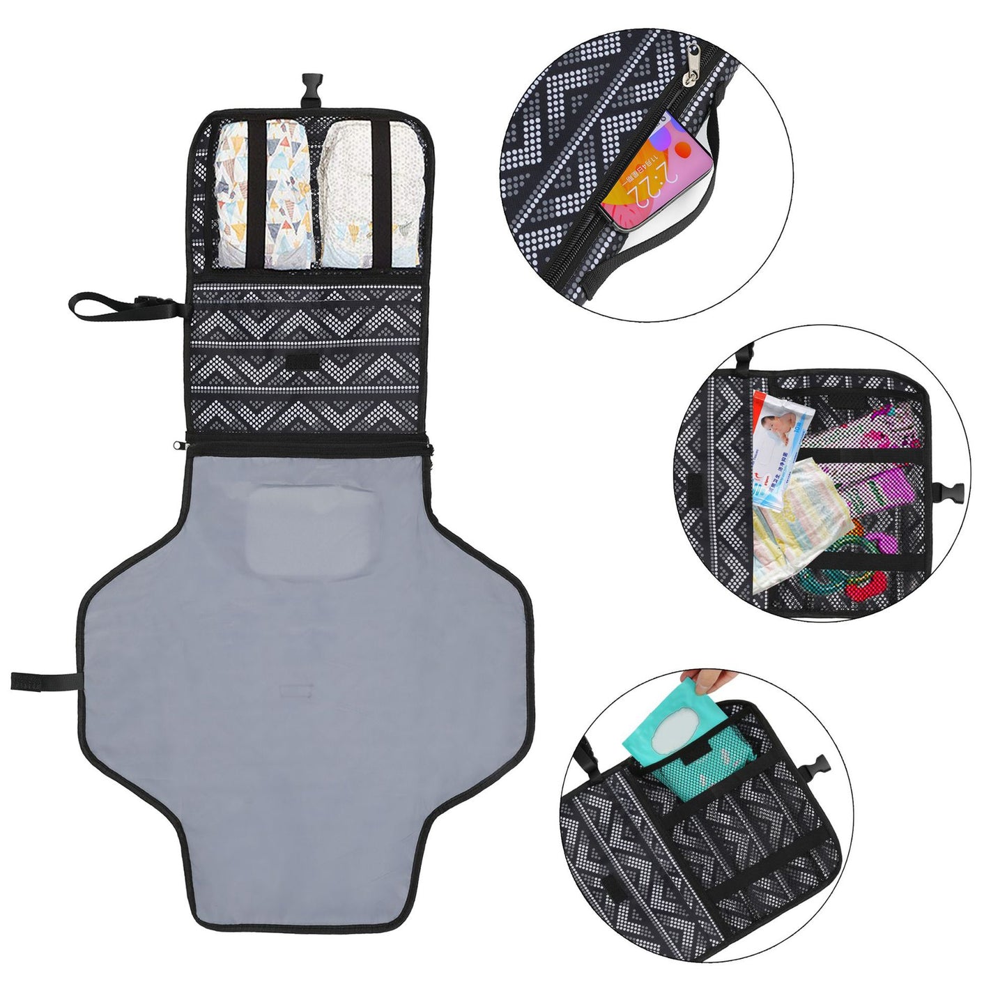Newborns Foldable Waterproof Changing Pad