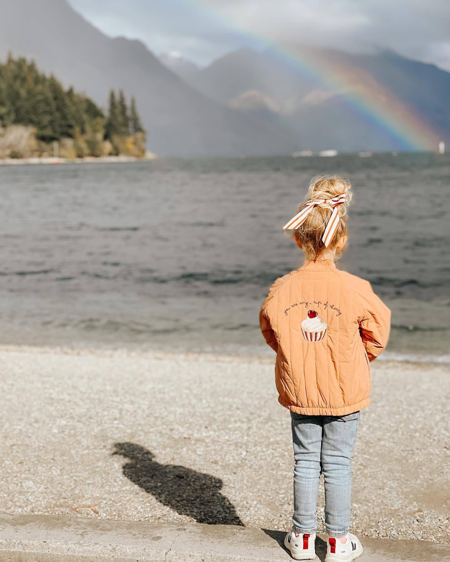 Peachy Bomber Jacket