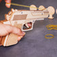 DIY Kit Rubber Band Launcher, Fun Wooden Craft and STEM Toy