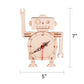 Robot Clock DIY Kit, Educational STEM Toy