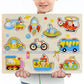 Montessori Wooden Toy Puzzles
