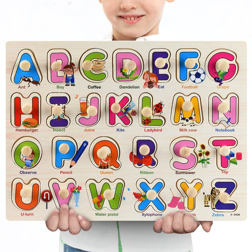 Montessori Wooden Toy Puzzles