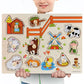 Montessori Wooden Toy Puzzles