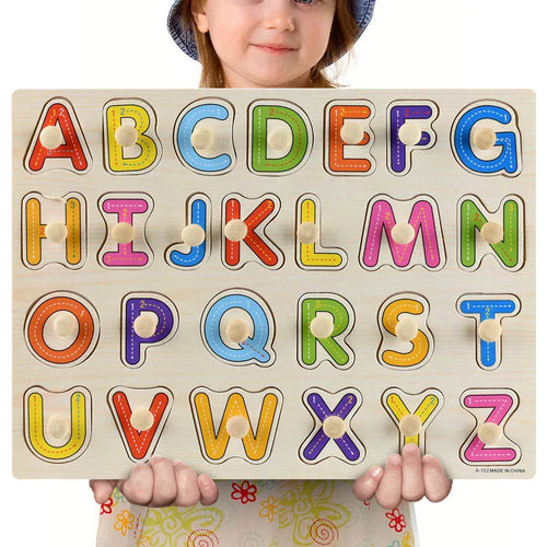 Montessori Wooden Toy Puzzles