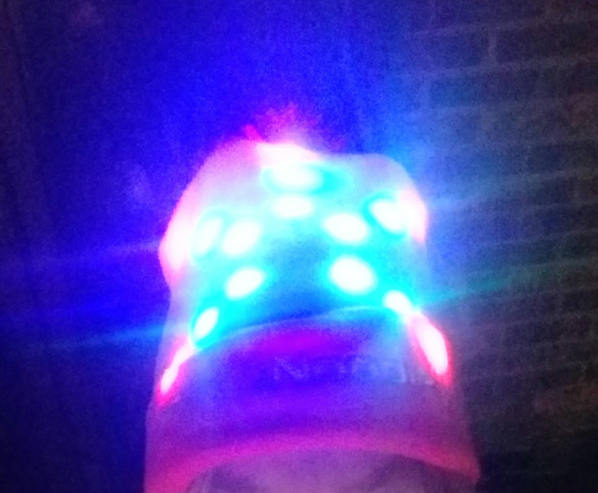 LED Light Up Glow Unicorn Beanie Hat with Pom Gifts for Girls Kids and Boys (One Size)