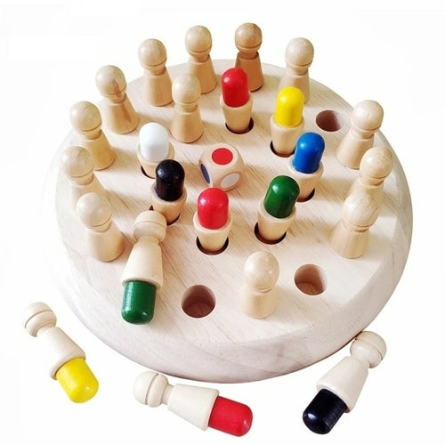 Montessori Wooden Toys for Child 6mo - 3yrs
