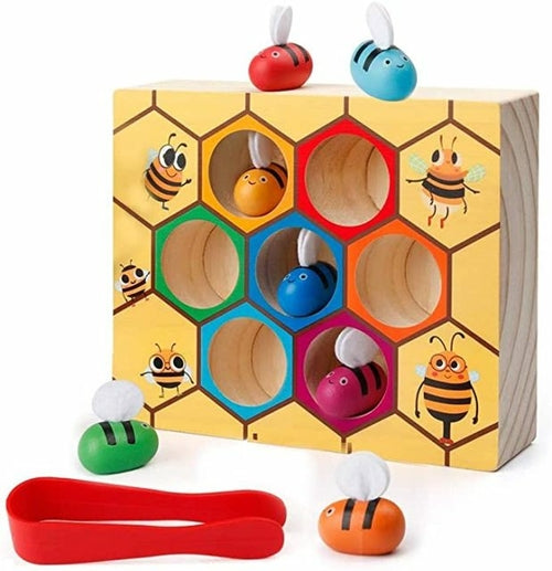 Montessori Wooden Toys for Child 6mo - 3yrs
