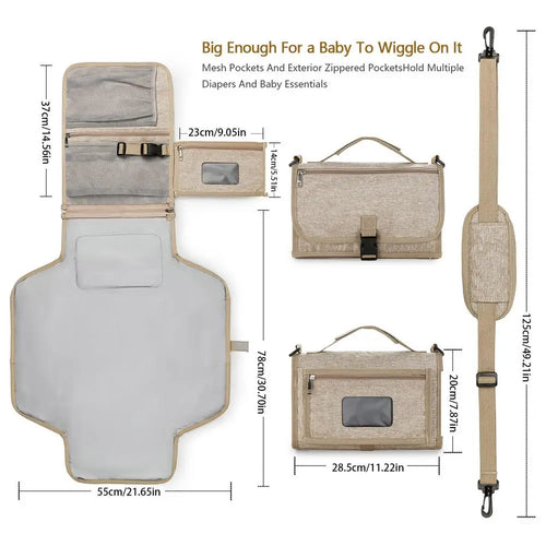Portable Changing Station - Waterproof And Compact!