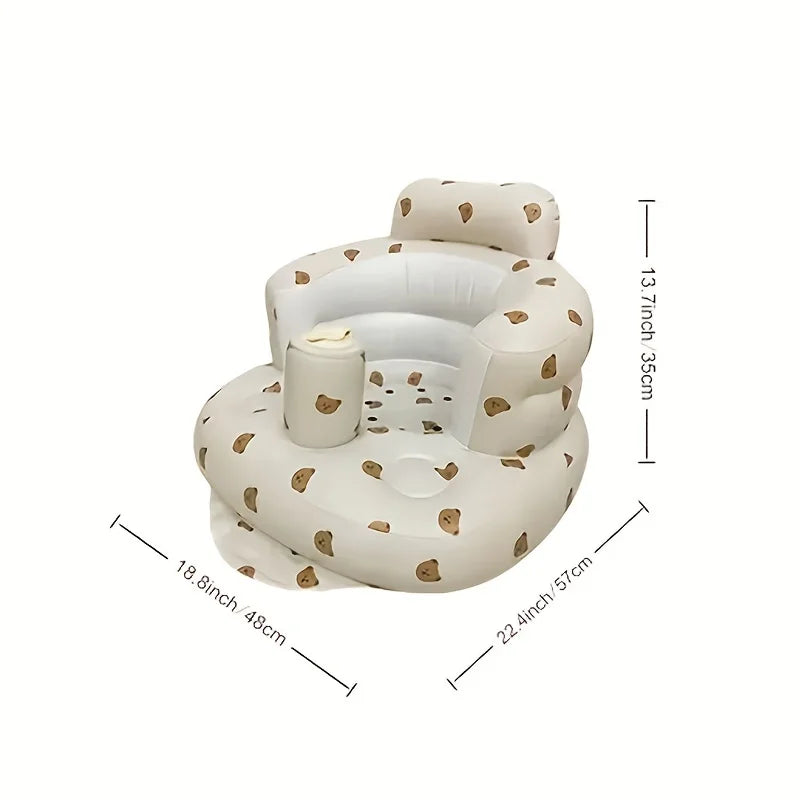 Baby Sitting Bath Stool - Anti-fall Portable Chair