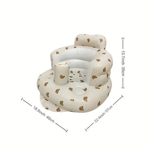 Baby Sitting Bath Stool - Anti-fall Portable Chair