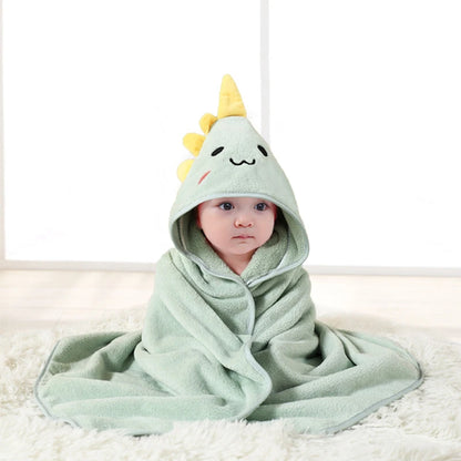 Cartoon Animal Baby Bath Towel Newborn Girl Boy Wrap Blanket Absorbent