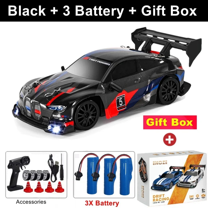 4WD RC Drift Car Remote Control GTRPRO AE86PRO Model 4x4 Racing RTR Radio Truck Vehicle Toy Gift for Boy Girl Children Kid Adult