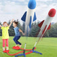 Kid Air Rocket Foot Pump Launcher Outdoor Air Pressed Pedal Soaring Rocket Toys Child Play Set Jump Sport Game Toys For Children