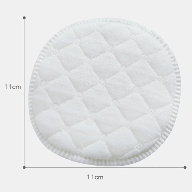 12pcs/set Reusable Nursing Breast Pads Washable Soft Absorbent Baby
