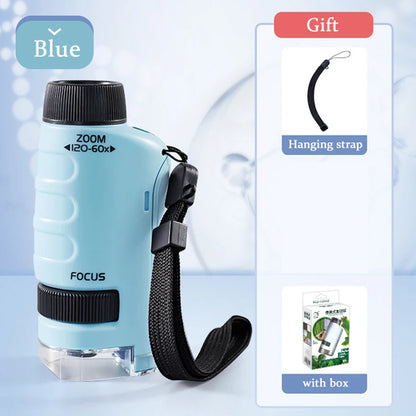 Kid Science Experiment - Pocket Microscope Toy Kit