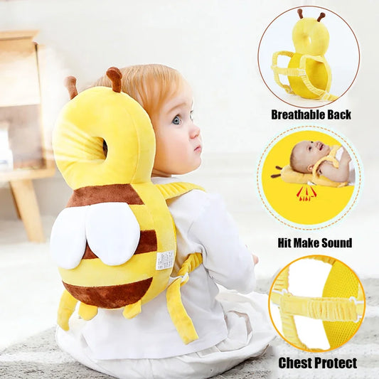 "Learn To Walk" Baby Backpack Headgear