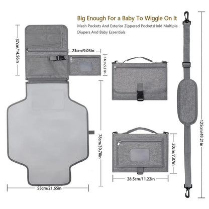 Portable Changing Station - Waterproof And Compact!
