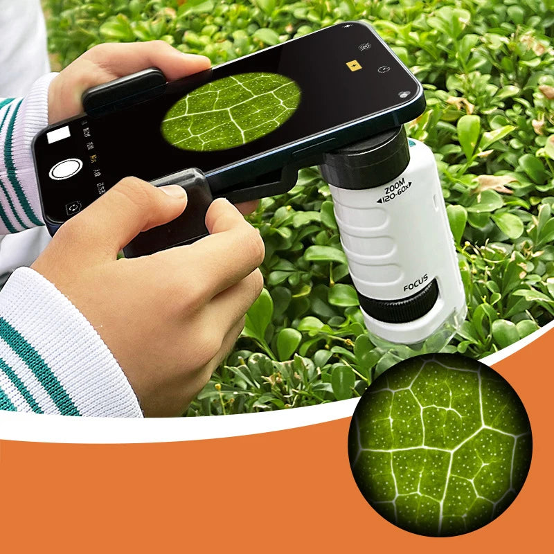 Kid Science Experiment - Pocket Microscope Toy Kit – Peachy