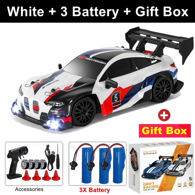 4WD RC Drift Car Remote Control GTRPRO AE86PRO Model 4x4 Racing RTR Radio Truck Vehicle Toy Gift for Boy Girl Children Kid Adult