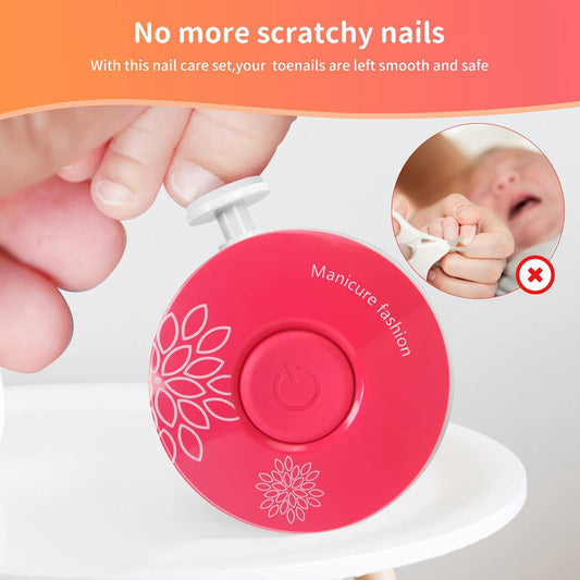 Electric Baby Nail Trimmer & Polisher