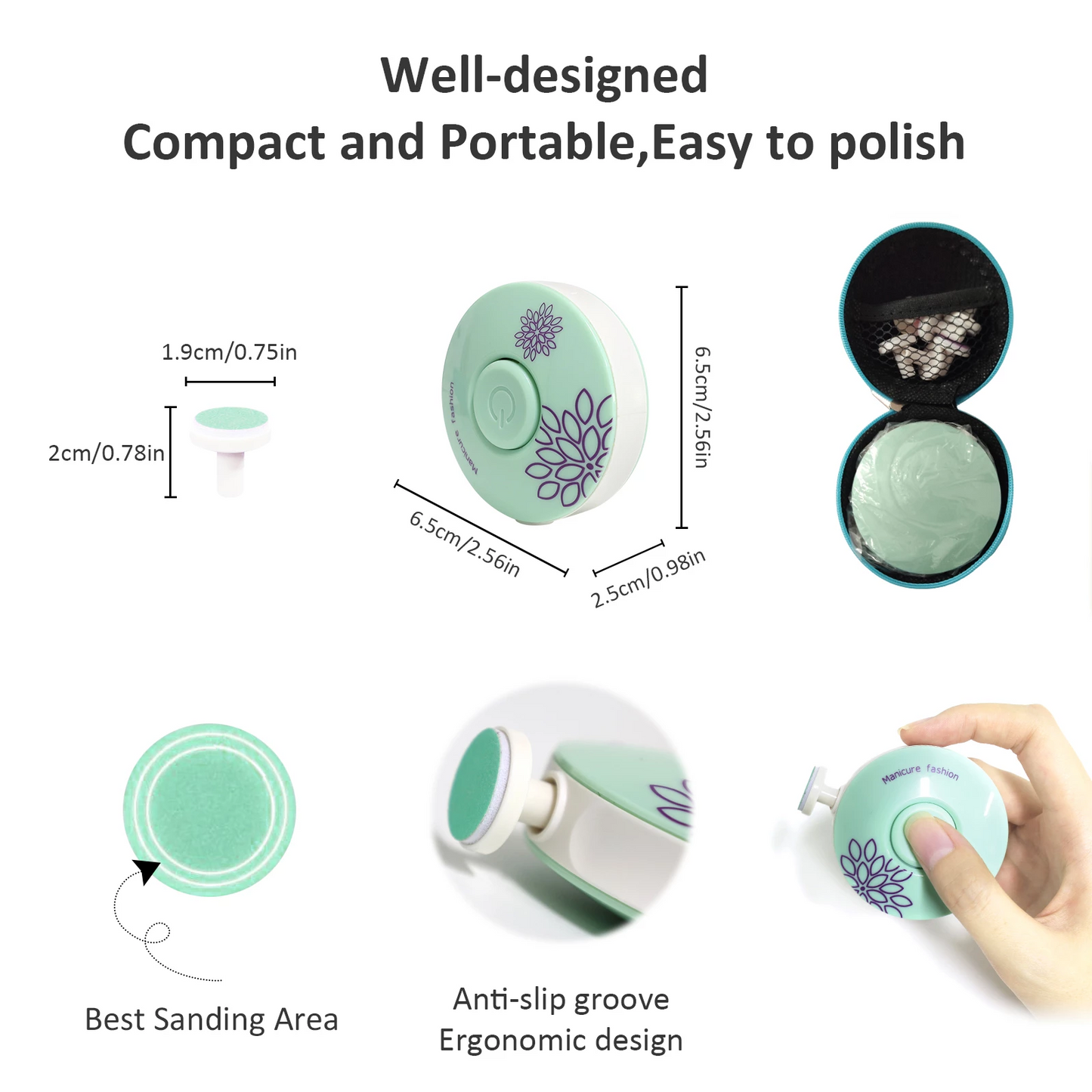 Electric Baby Nail Trimmer & Polisher