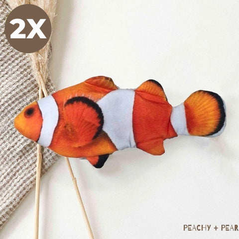 2 Baby Fish Toy