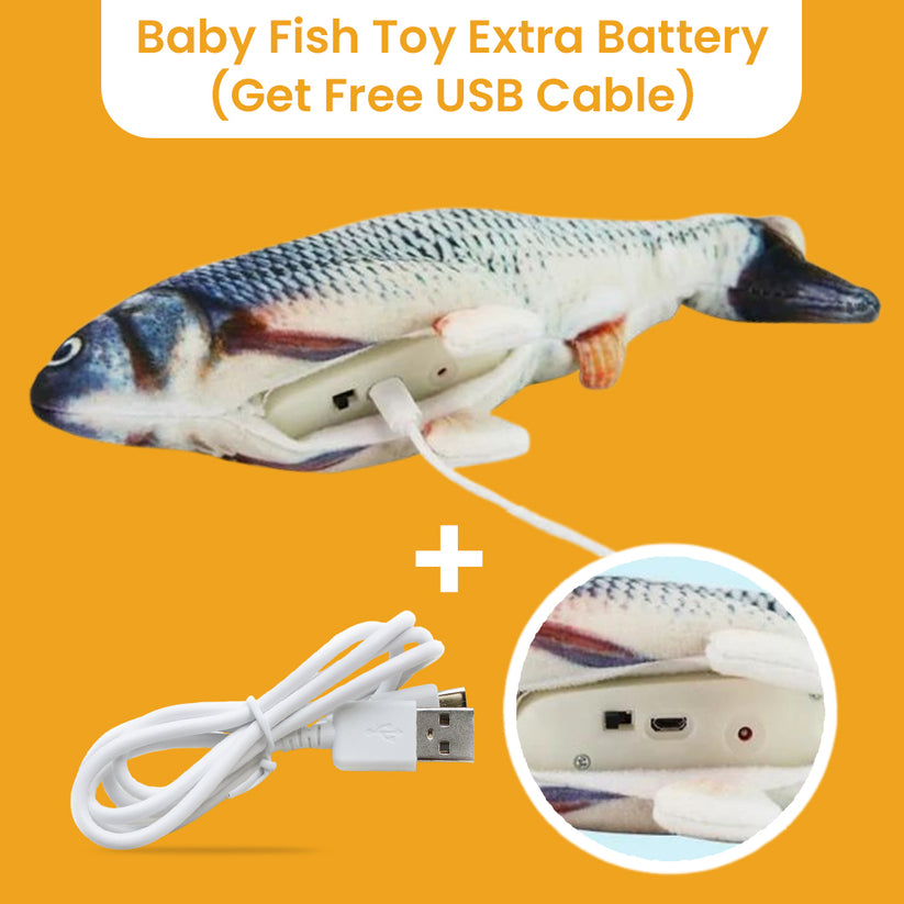 Extra Battery + Free USB Cable Peachy + Pear