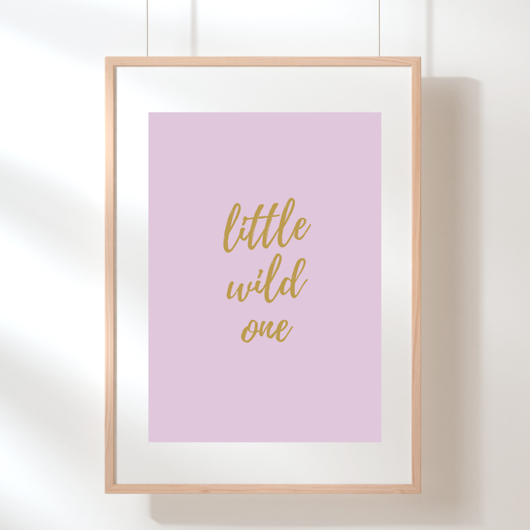 Little Wild One Wall Art