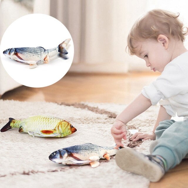 Baby Fish Toy™ Bundle (Net + Extra Battery)