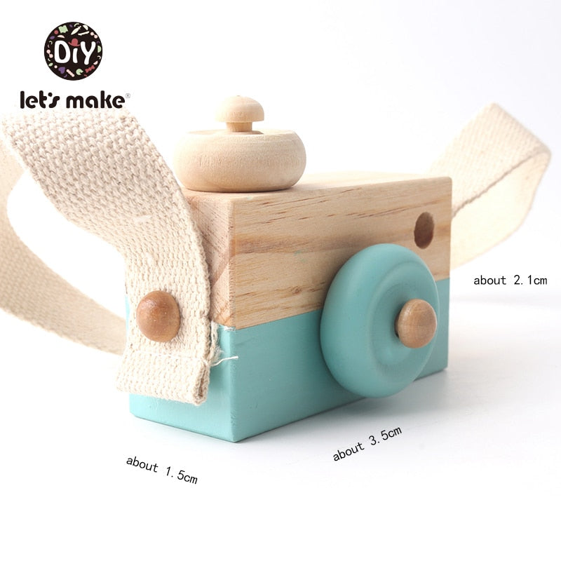 Wooden Play Camera