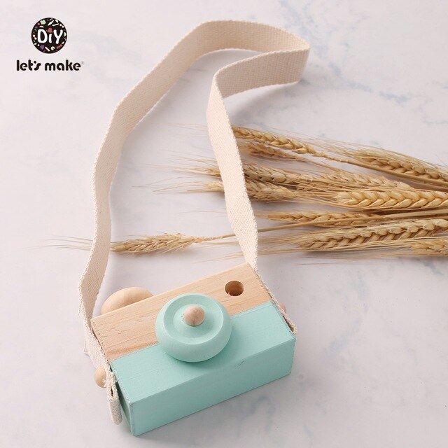 Wooden Play Camera