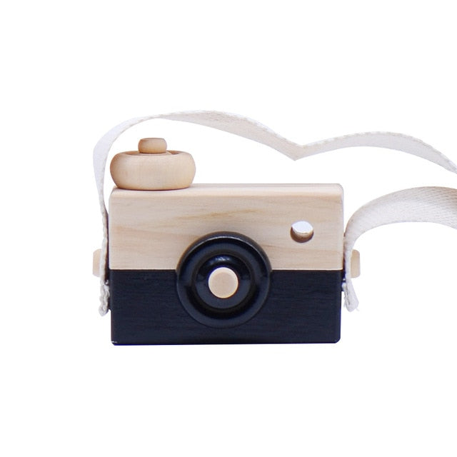 Wooden Play Camera