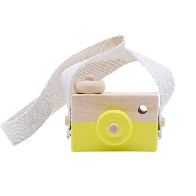 Wooden Play Camera