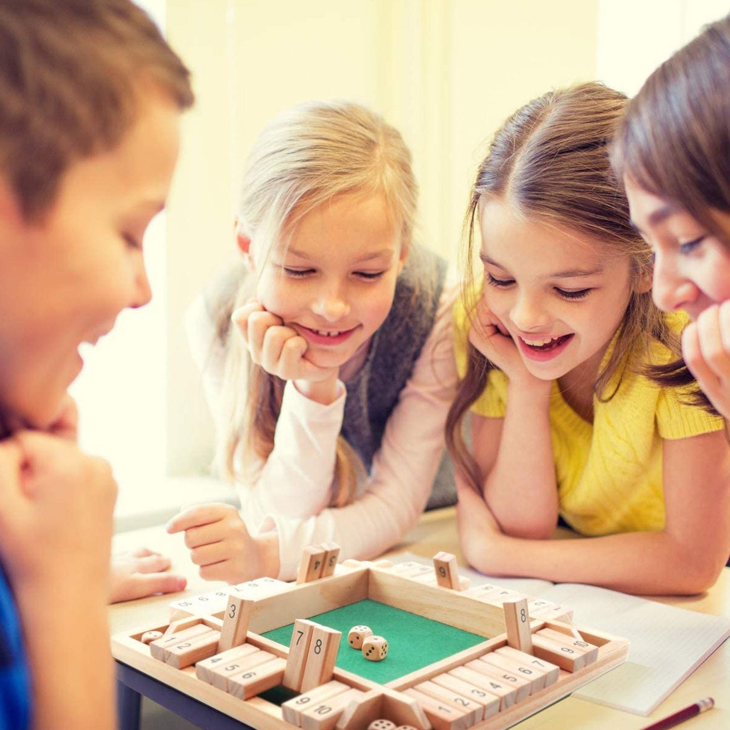 Traditional Shut The Box Board Game