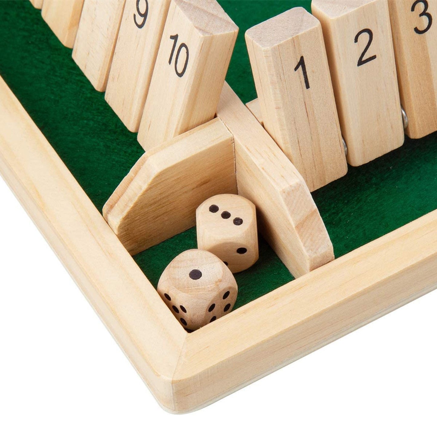 Traditional Shut The Box Board Game