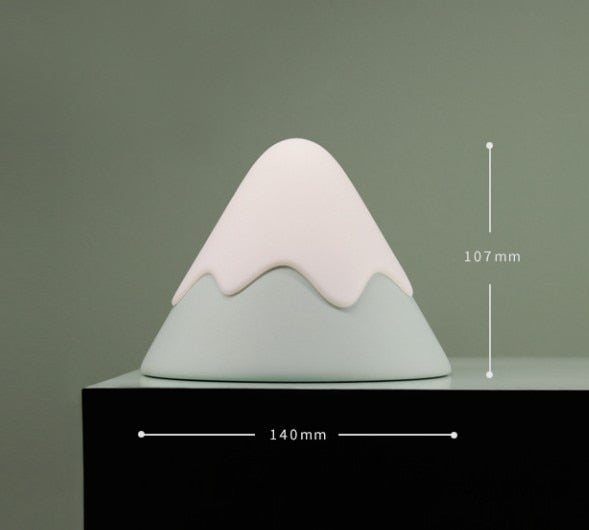 Mini Snow Mountain Lamp | Night Light (Cordless + Rechargeable)