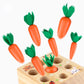 Wooden Carrot Educational Toy