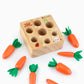 Wooden Carrot Educational Toy