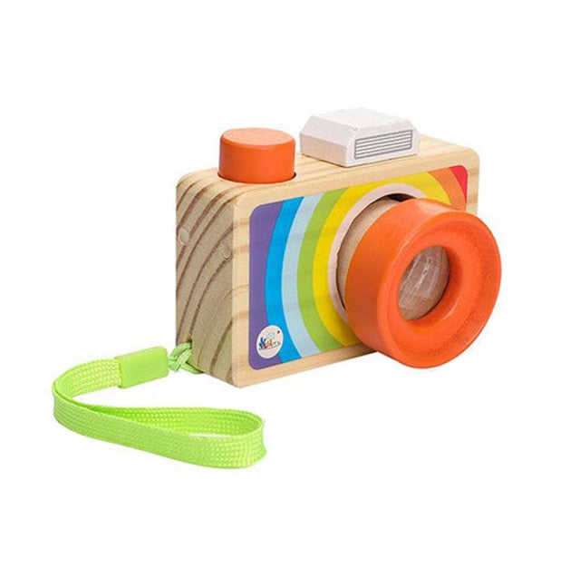 Wooden Play Camera