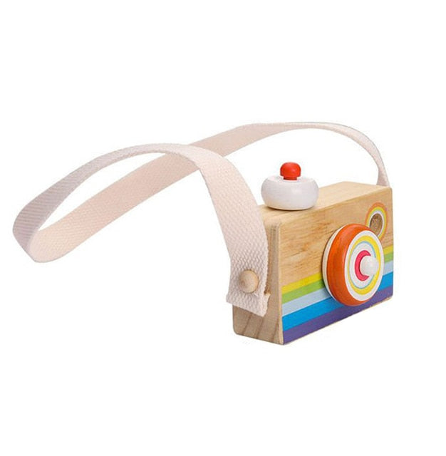 Wooden Play Camera