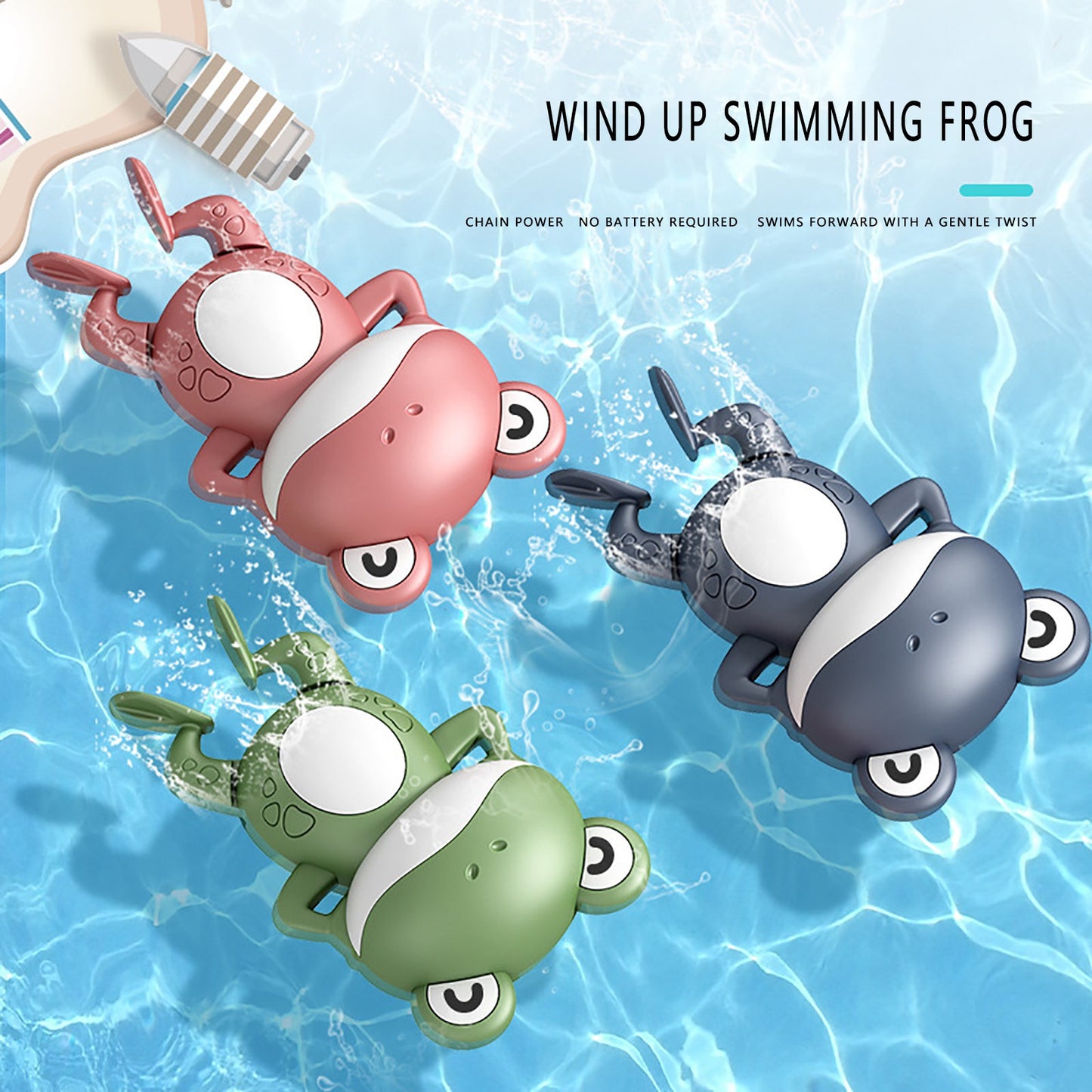 Swimming Frog Bath Toy